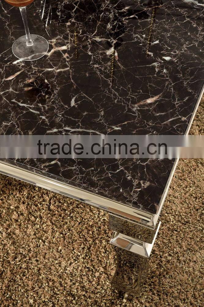 TH376 High Quality modern fabric dining table