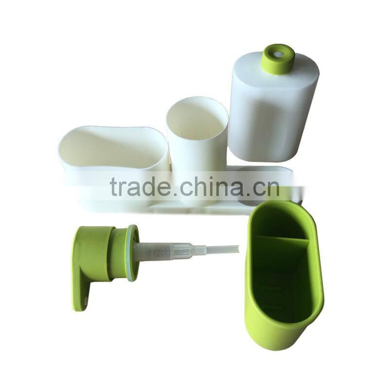 Functional plastic kitchen sink storage sink tidy set