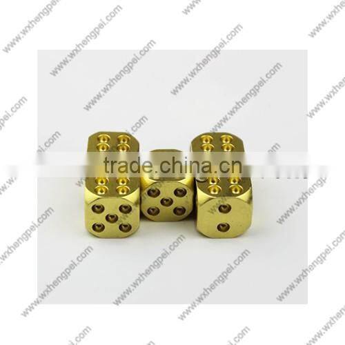 Plating dice Green dice