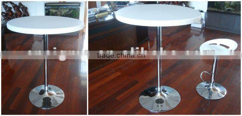 2014 Hot sale blow molding plastic cheap bar stool sets