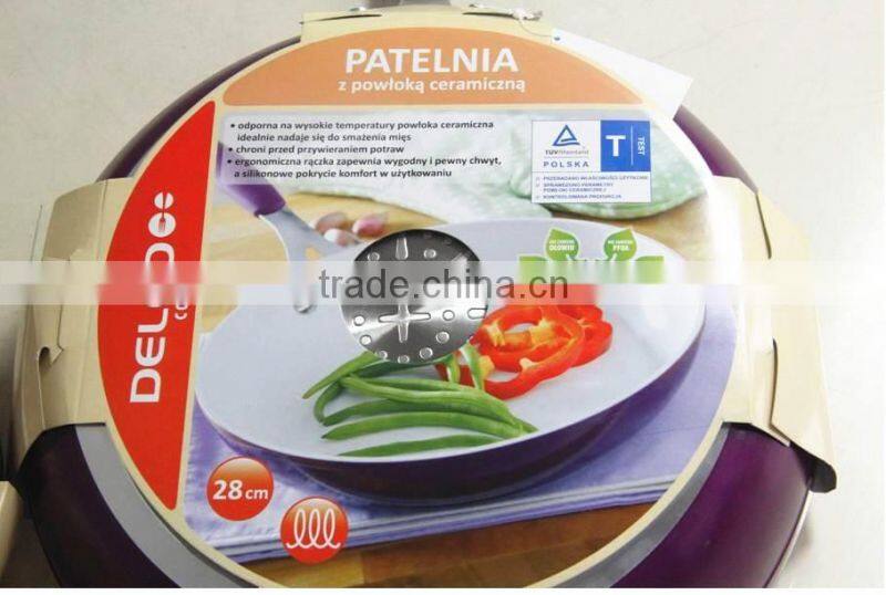 Ceramic Coated frying pan stocklot