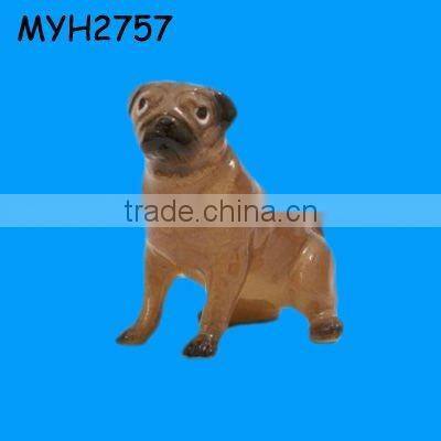 white ceramic horse sculpture