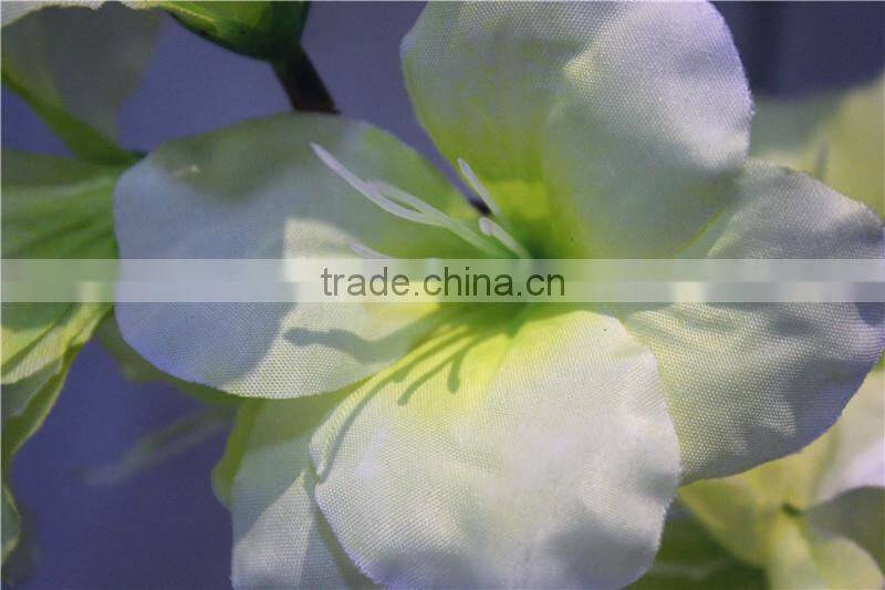 Home garden creepers decoration 110cm Height big artificial white child spend flowers making EZZH04 2204