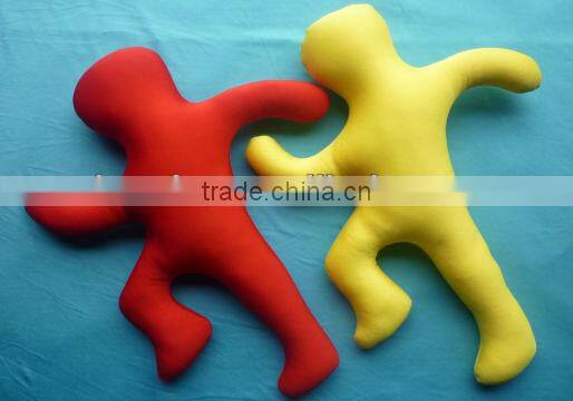 High quality U shape neck pillow with button to fix