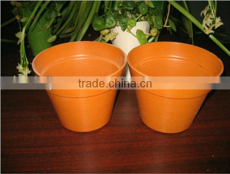 bamboo flower pot