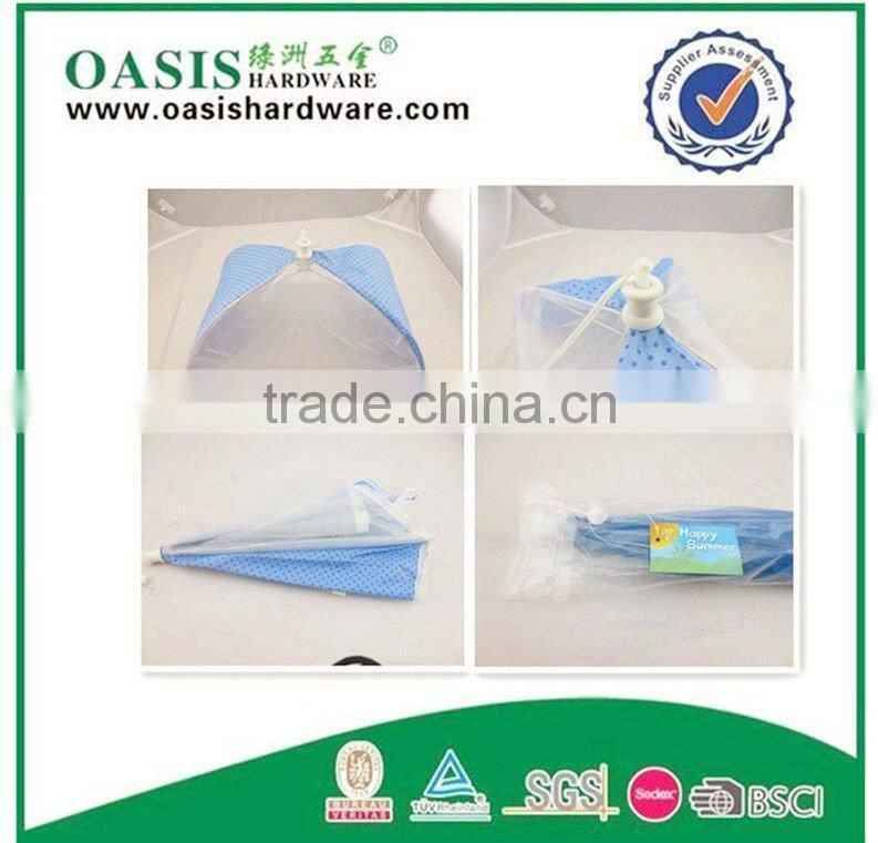 Net cloth and Fabric folded food cover