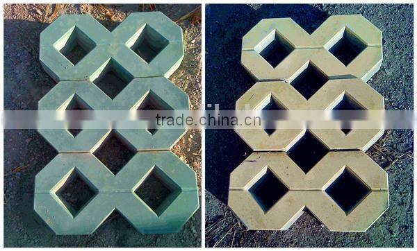 Wuxi refractory cement brick/grass tile, paving bricks for parkinglot/Shaped like a 8