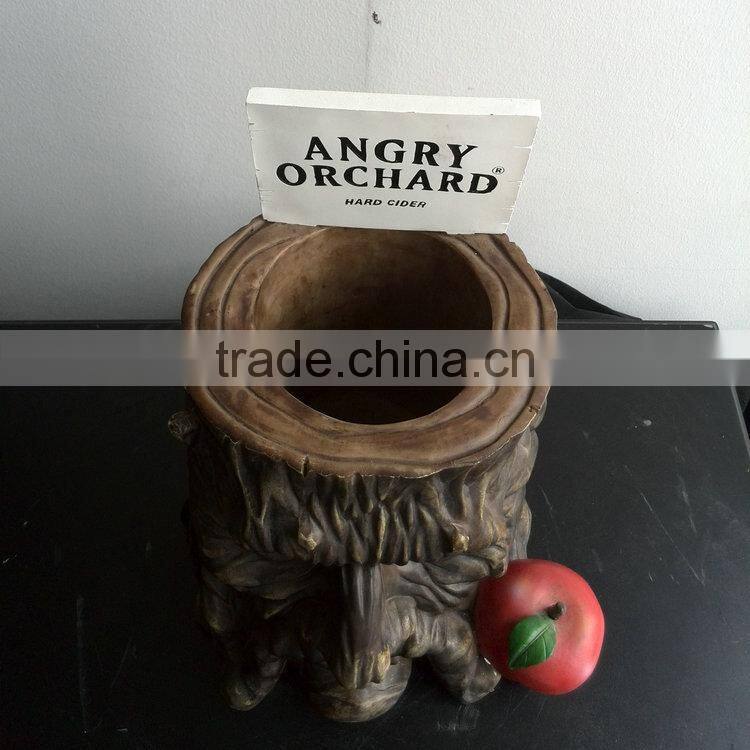 Resin wine rack decoration