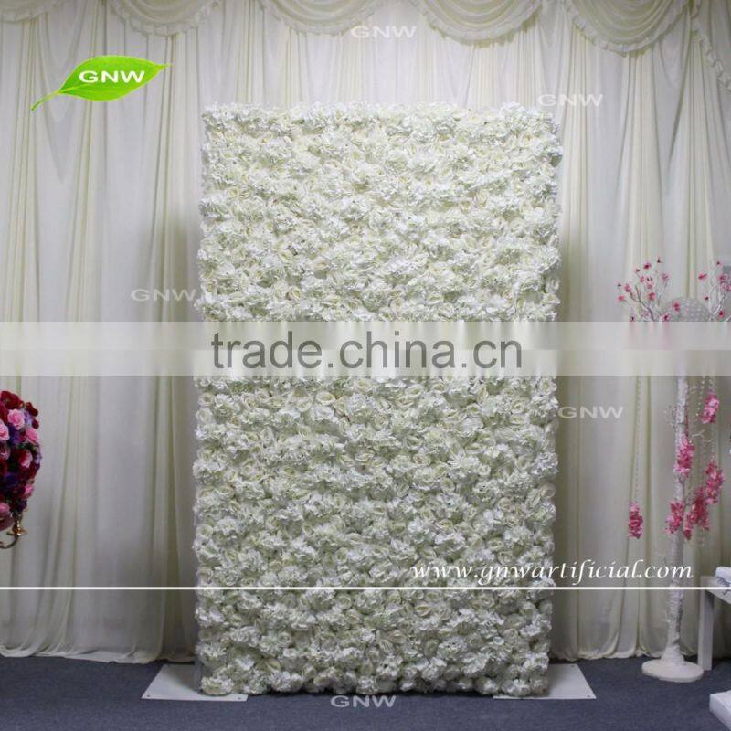 GNW FLW1609014-PL Latest design Superior quality cheap silk flower wall cloth in pillar