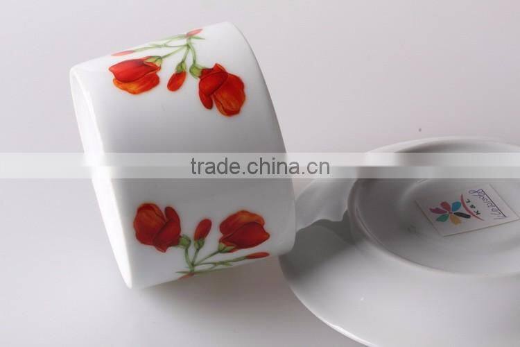 China top factory wholesale porcelain dinnerware tea cup sets hot sale