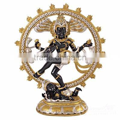 whoelsale regional feature home decor metal craft shiva bronze statue
