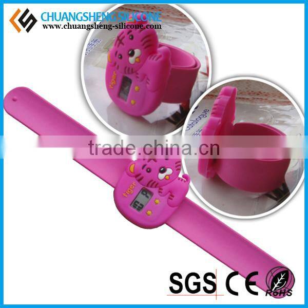 Various size touch magnetic bracelet, silicone wristband, fashion watch
