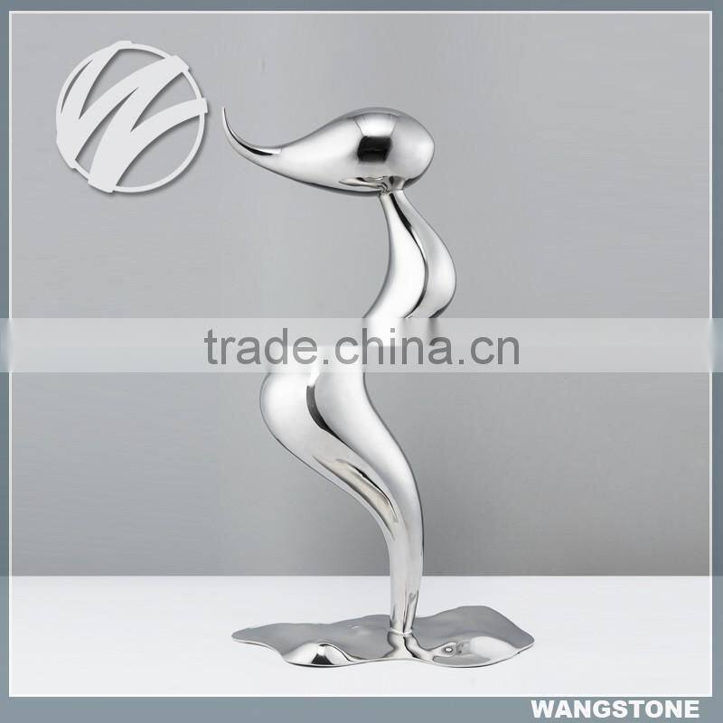 Stainless Steel Wall Art Bull Sculpture