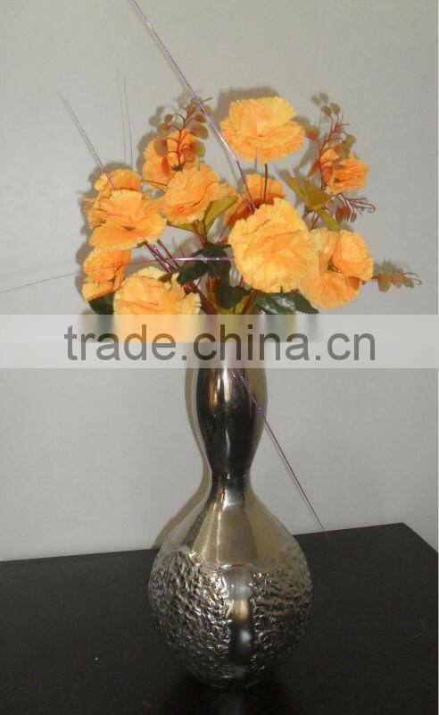 Metal Flower Vases For Interior Decoration