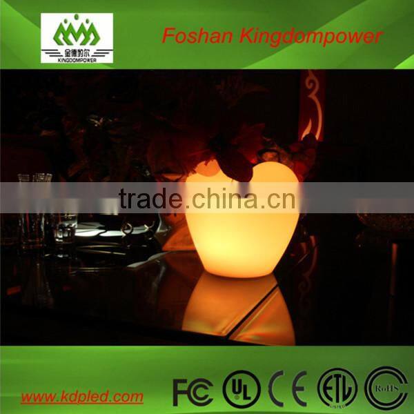 illuminated RGB plastic led heart light