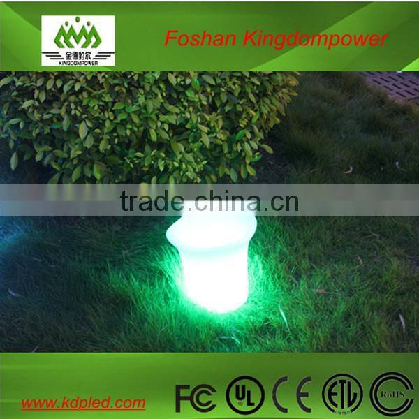 Wireless rechargeable adornment glowing led fllowerpot