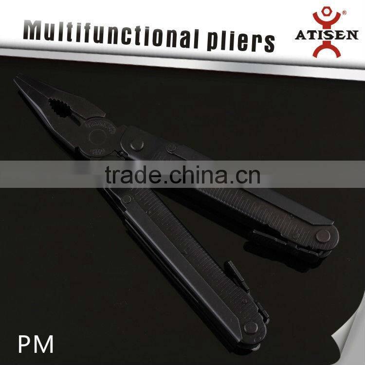 Hot sale black coated stainless steel new army multi tool