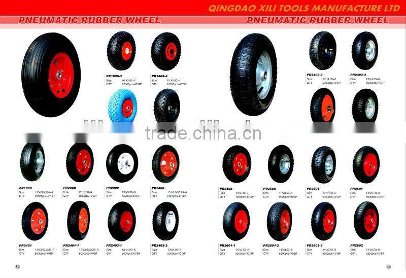 Various size of small plastic wheel for carts