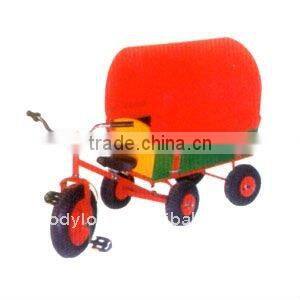 wooden children tricycle