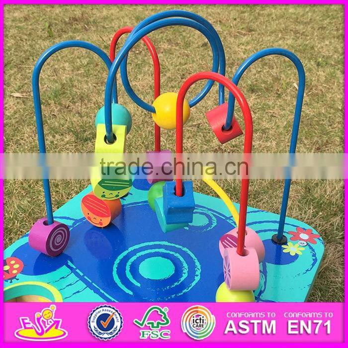 2016 hottest baby wooden beads toy W11B097