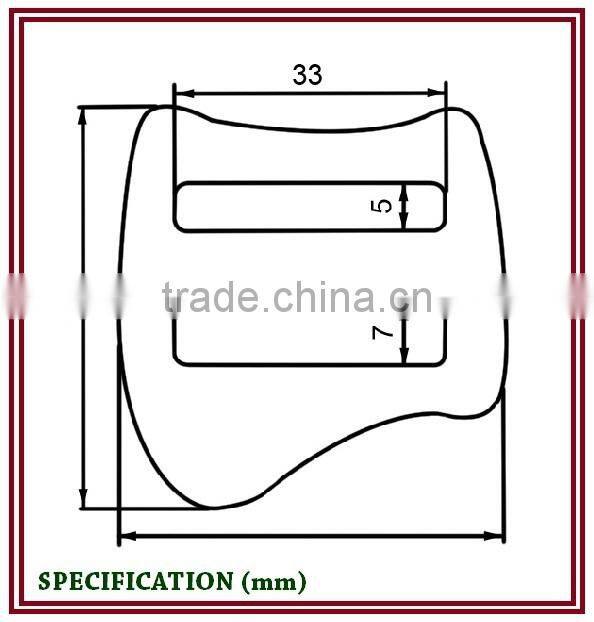 A2785-L Stamped Adjuster Buckle