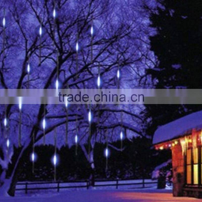2016 new arrival Meteor Shower Rain Tubes Outdoor LED Meteor Tube Christmas Lights Holiday string Light for New Year Decoration