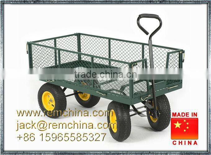Large Garden Cart Truck Trolley 300kg four wheel TC4205E