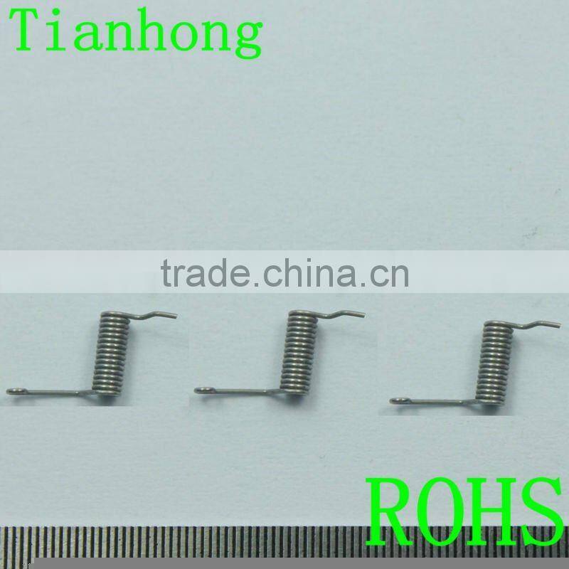 Small torsion springs which can be customized as customers drawings