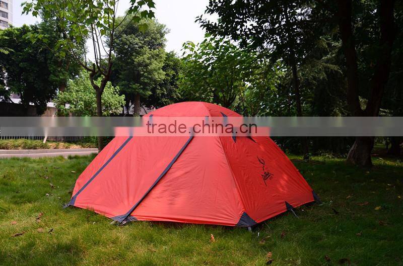 Popular Waterproof 3 Persons Camping tent with Vestibule RT201