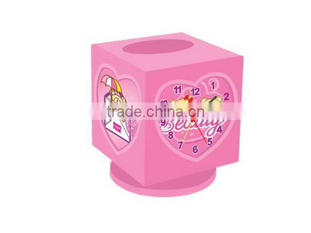 plastic pen container