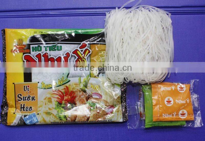 High Quality Pork Flavour Instant Rice Noodle 60g ( Hu Tieu) - Thien Huong Food JSC
