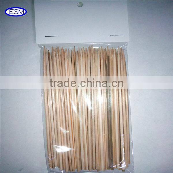 Esm FDA natural dired flat bamboo skewer