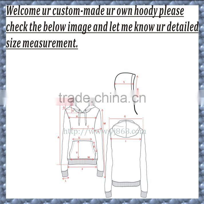 Plain pink color good cheap plain hoodies