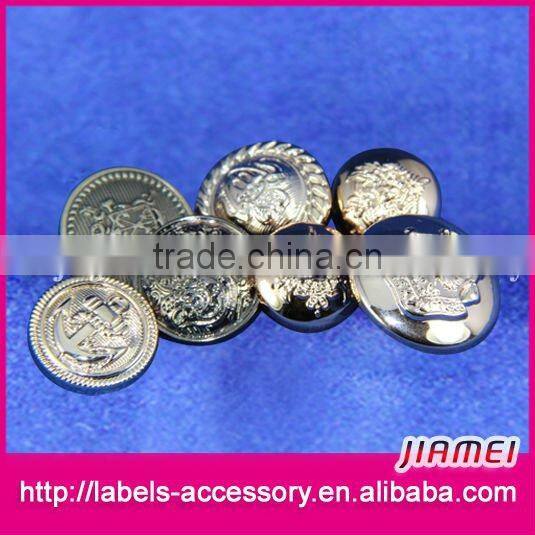 Fashion design Eco-friendly embossed logo buttons for baby sweaters