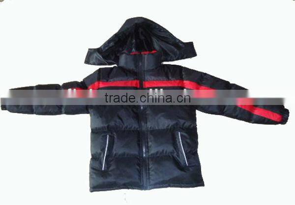 332 boys padding cotton jackets stock lot garments