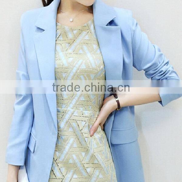 wholesale ladies tuxedo suits,ladies linen office coat for 2015