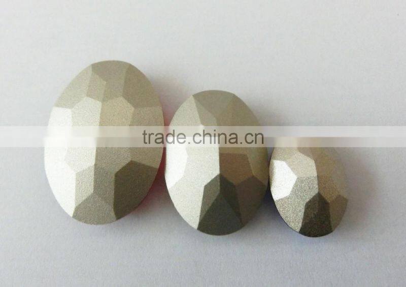 18*25 Oval Rhinestone Charming Crystal Fancy Bead Montana