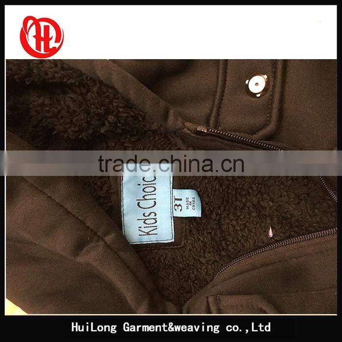 Custom little boys clothing baby hoodie jacket