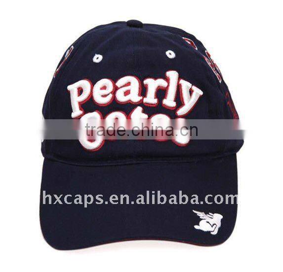Hot sell fashion sprots baseball cap wih 3D embroidery logo