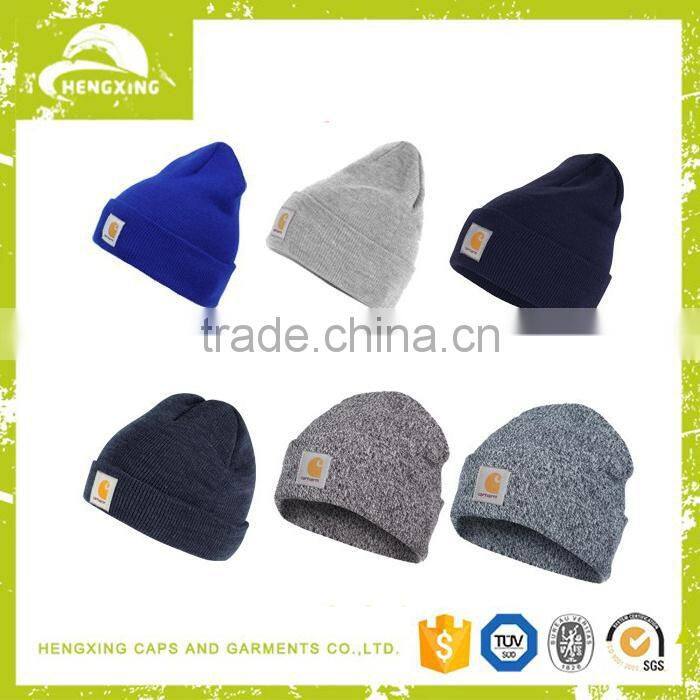 Funny Factory price sport beanie kniited hats