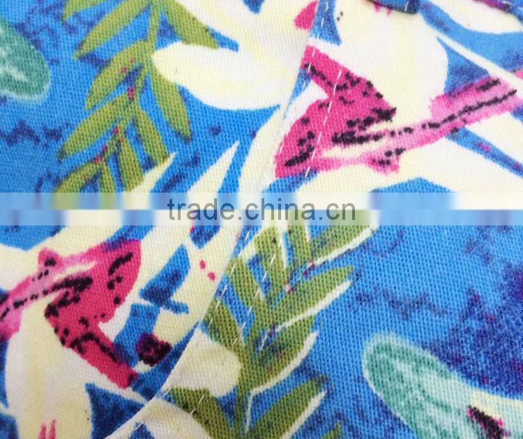 2017 women floral pants high waist ladies latest flower shorts