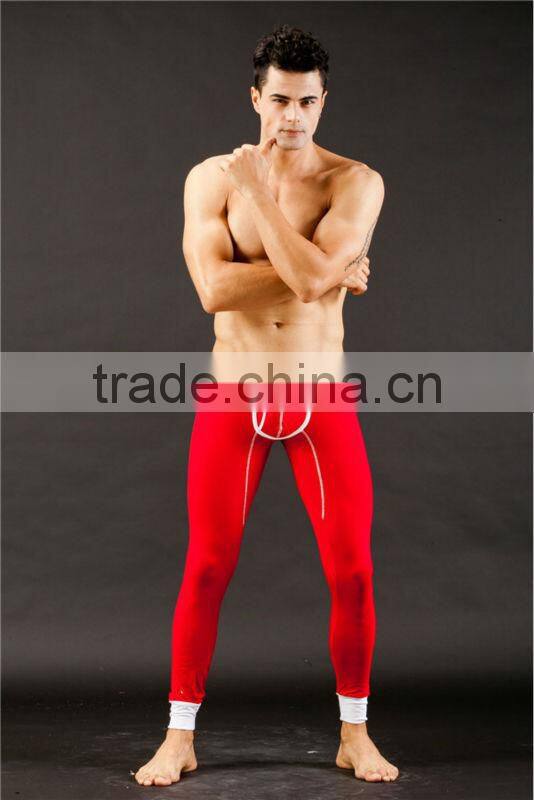 2016 men's New design molticolor Men's underwears brilliancy Warmth long pants