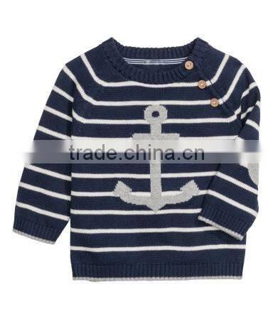 New fashion stripe modern hot little boy sweater