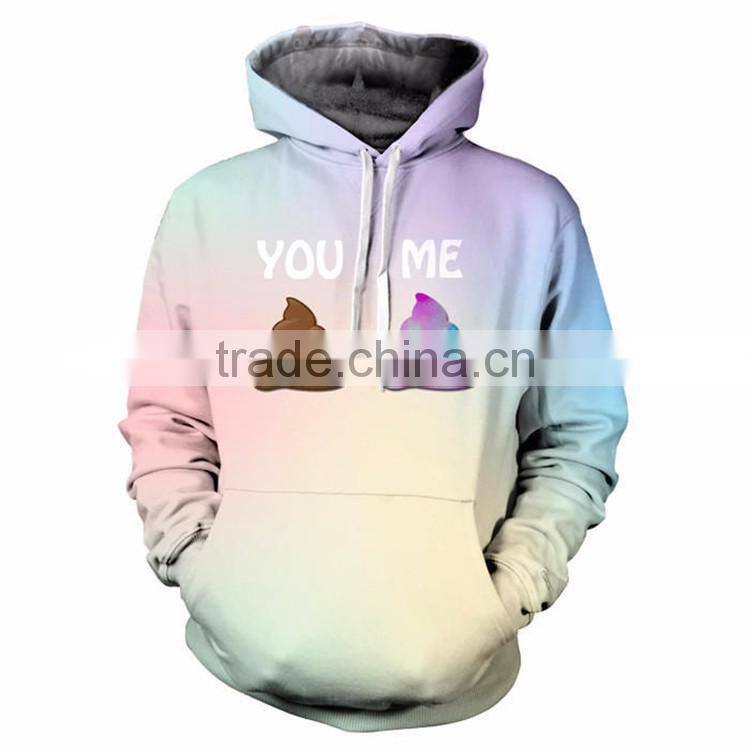 Bulk Pullover Custom Sublimation 3D Printing Branded Designer Fashion Man Hoody
