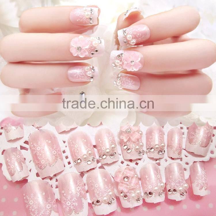 Wholesale 24PCS/Pack Korea Style Full Cover False Nails