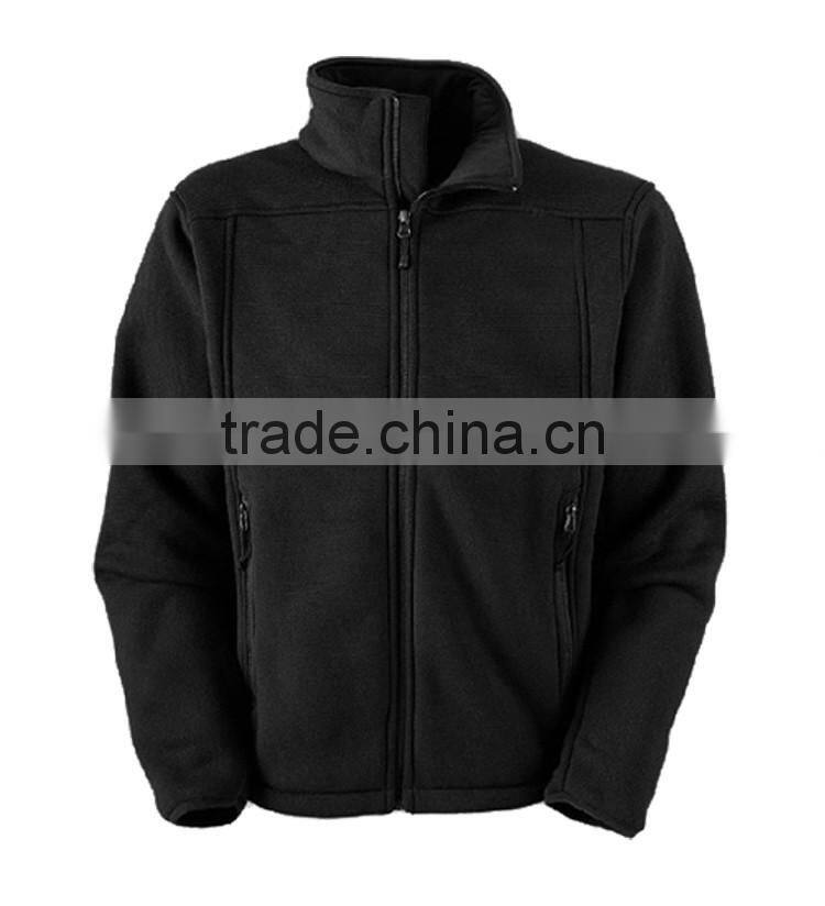 Outdoor garment knitted wear heavy coat polar tech fleece jacket