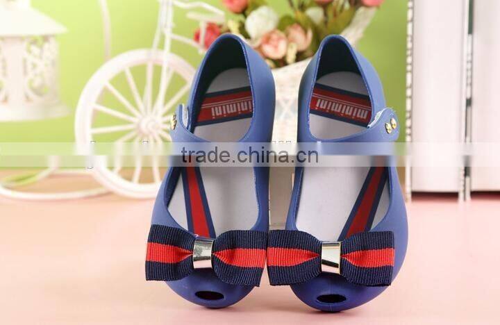 ribbon knot new style mini melissa shoes