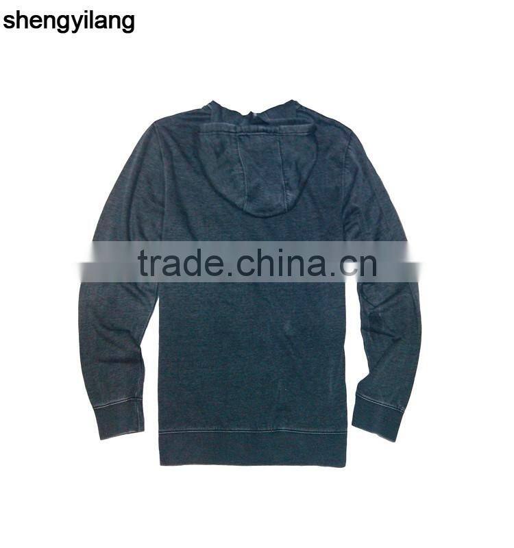 stone washed disressed bulk zip blank hoodies