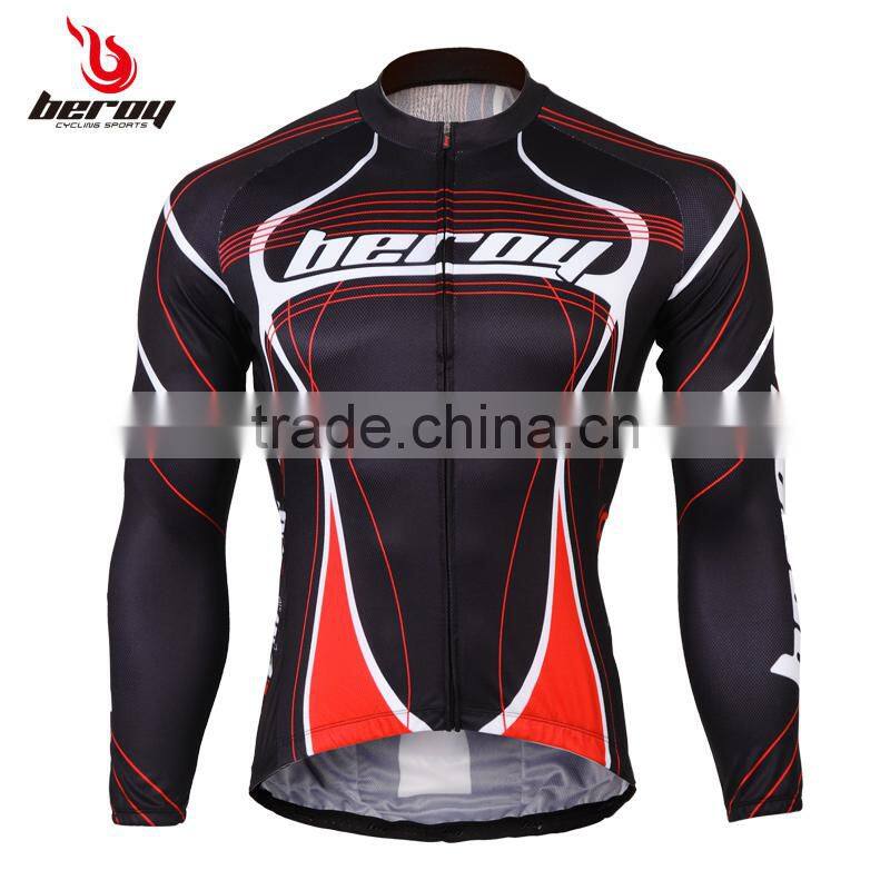 BEROY Custom Cycling Jersey Original, Long Sleeve Cycling Clothing, Wholesale Bike Shirt Cycling Jacket