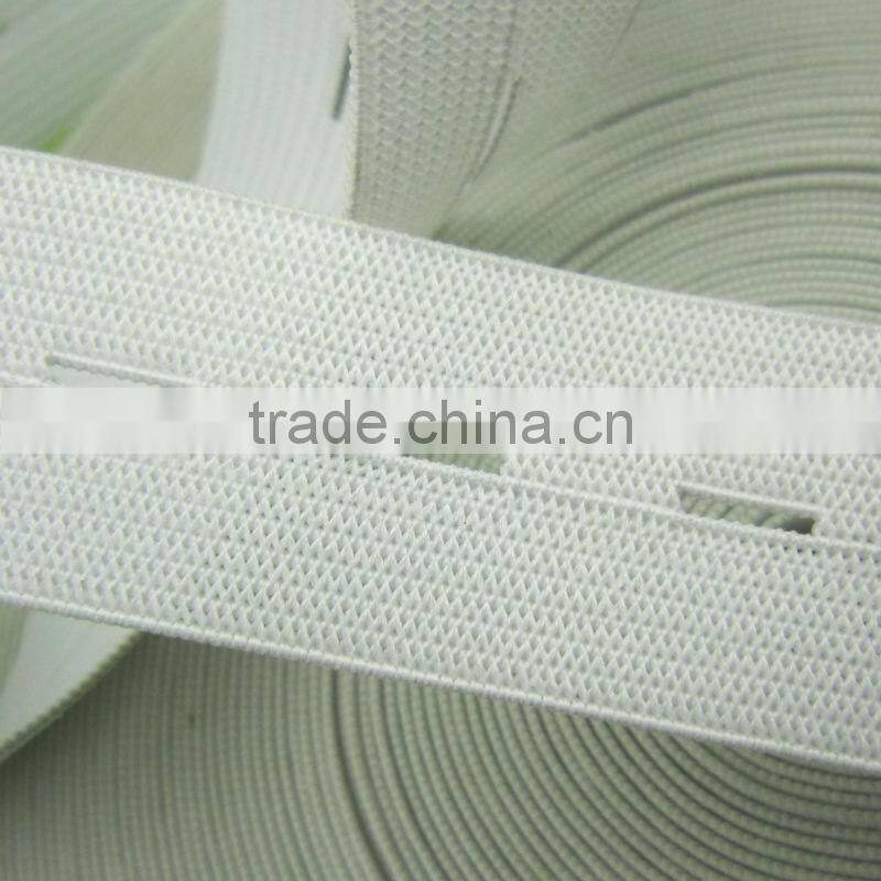 Crochet Knitted Button Hole stretch ribbon